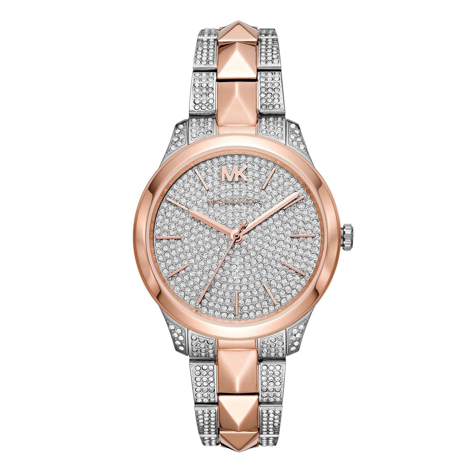 Michael Kors Runway Mercer Two Tone Women's Watch MK6716 - Dawson Watches
