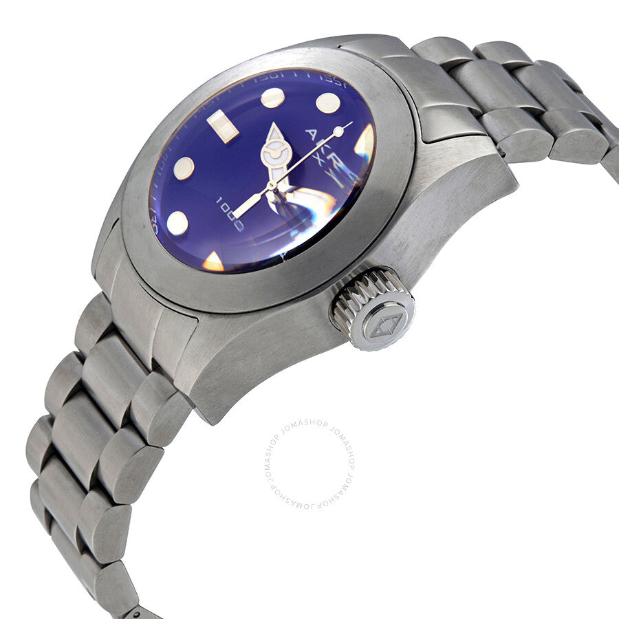 Akribos XXIV Blue Dial Stainless Steel Men's Watch AK730BU - Dawson Watches #2
