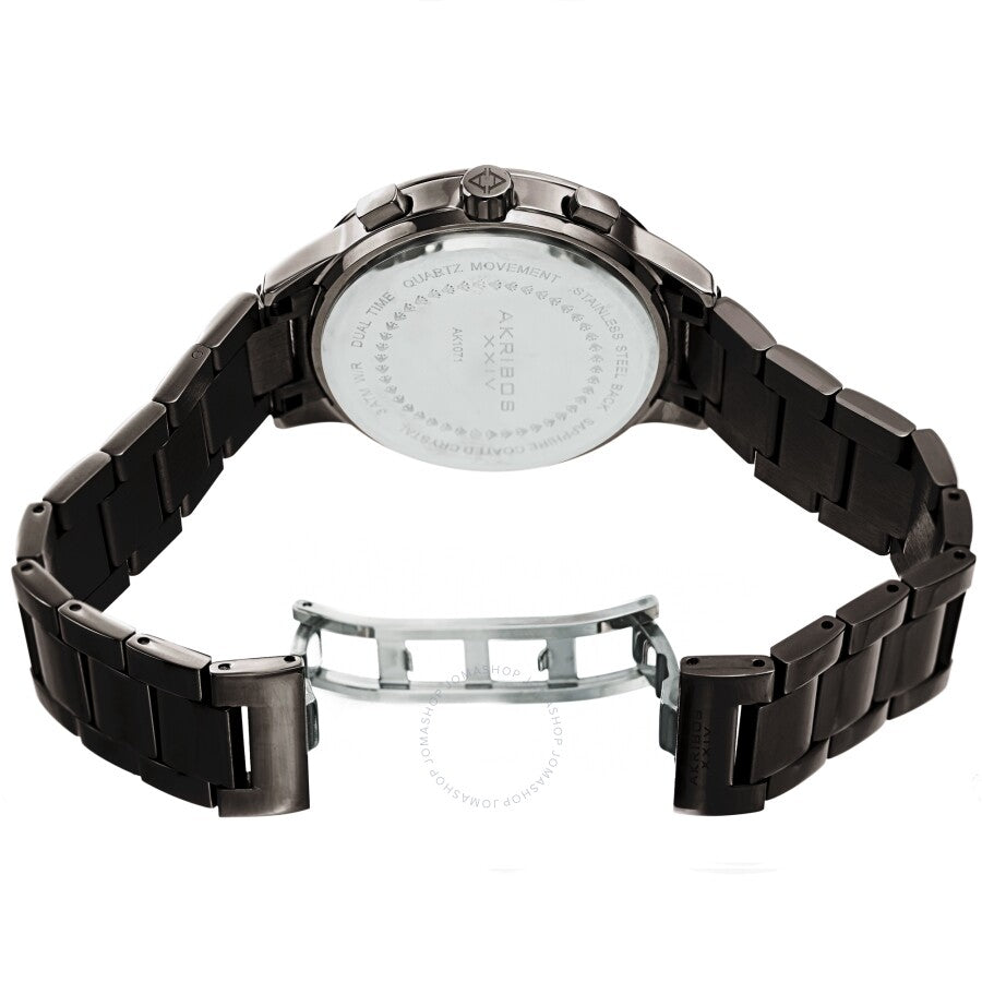 Akribos XXIV Quartz Grey Dial Men's Watch AK1071GN - Dawson Watches #4