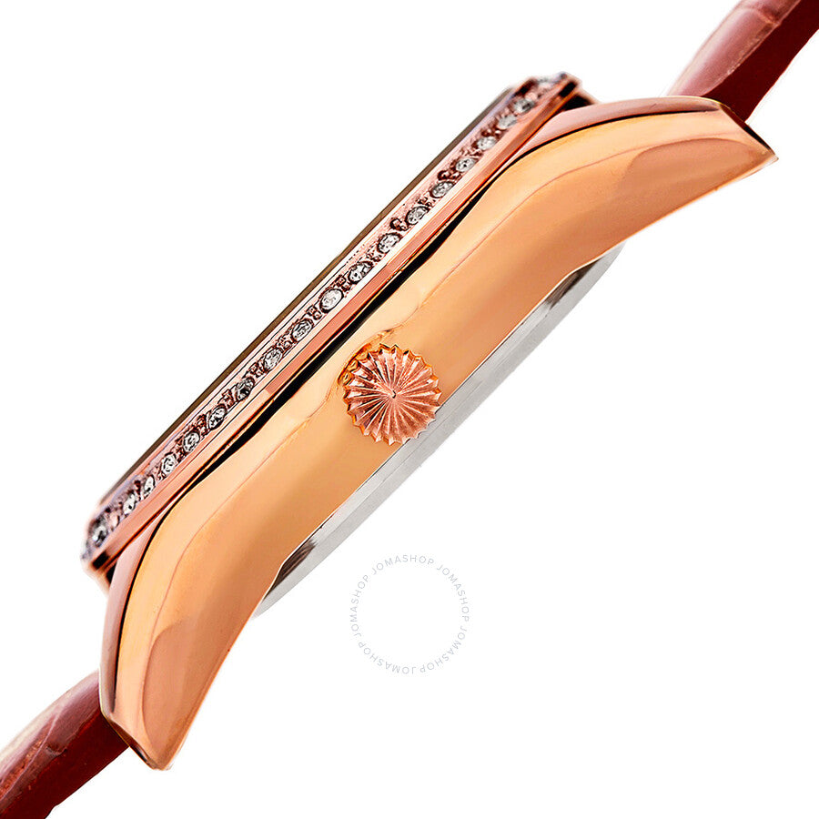 Akribos XXIV Lumin Quartz Silver Dial Ladies Watch P50141 - Dawson Watches #4