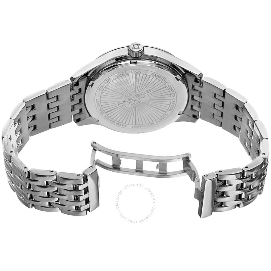 Akribos XXIV Men's Dress Quartz Silver Dial Men's Watch P50164 - Dawson Watches #4