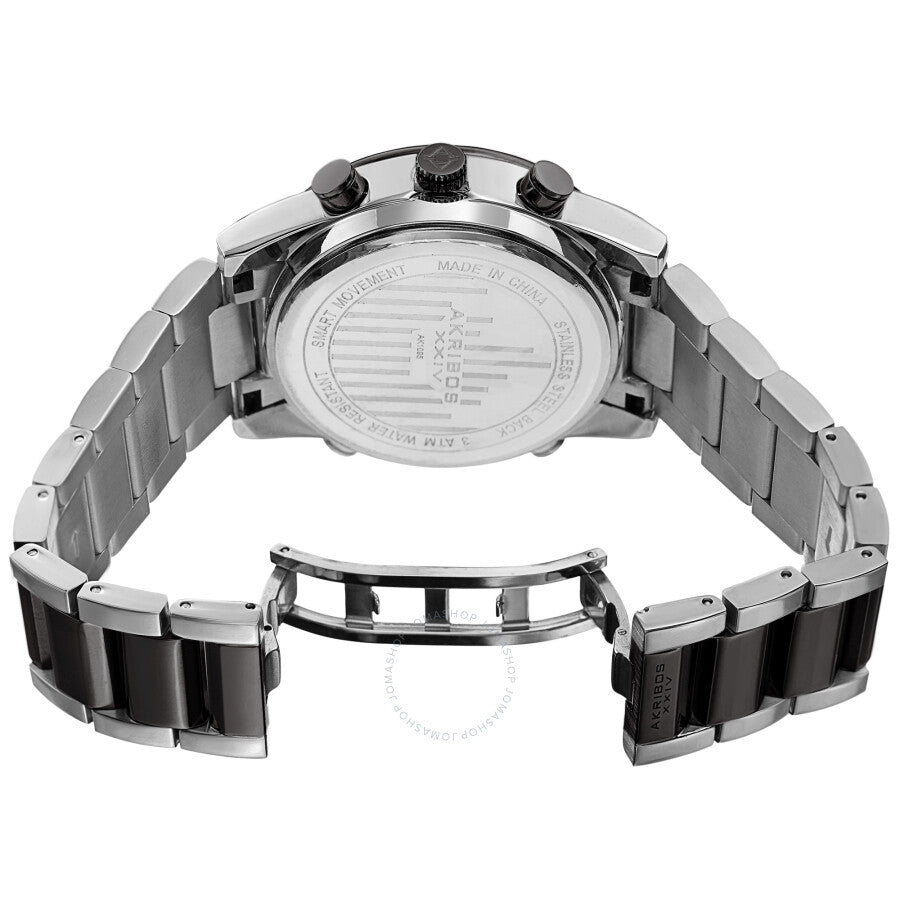Akribos XXIV Quartz Black Dial Men's Watch AK1095TTB - Dawson Watches #4