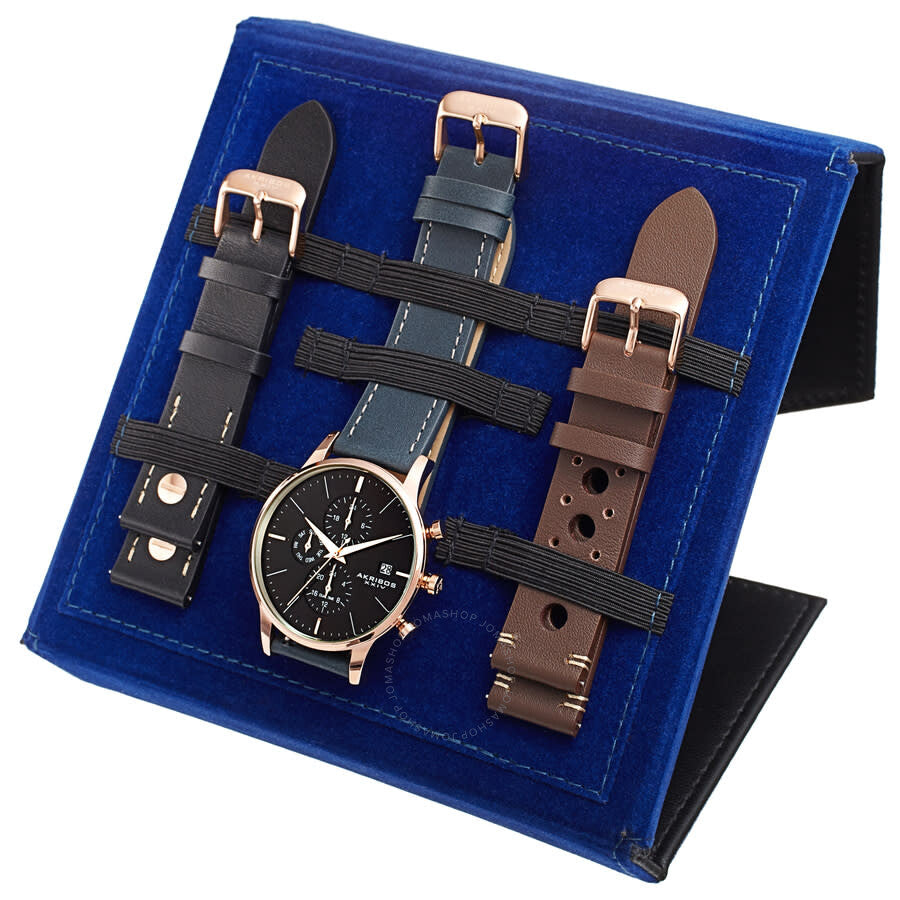 Akribos XXIV Quartz Blue Dial Men's Watch AK1105RGBU-S - Dawson Watches #2