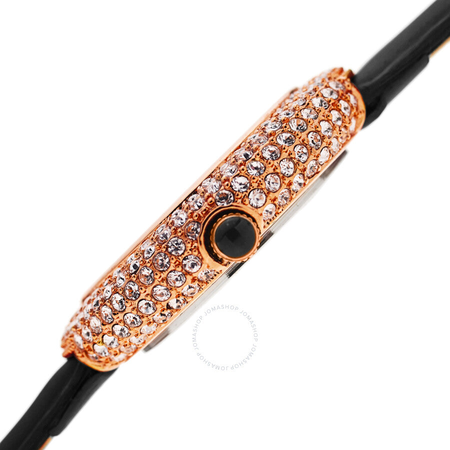 Akribos XXIV Quartz Crystal White Dial Ladies Watch AK1049BKR - Dawson Watches #3