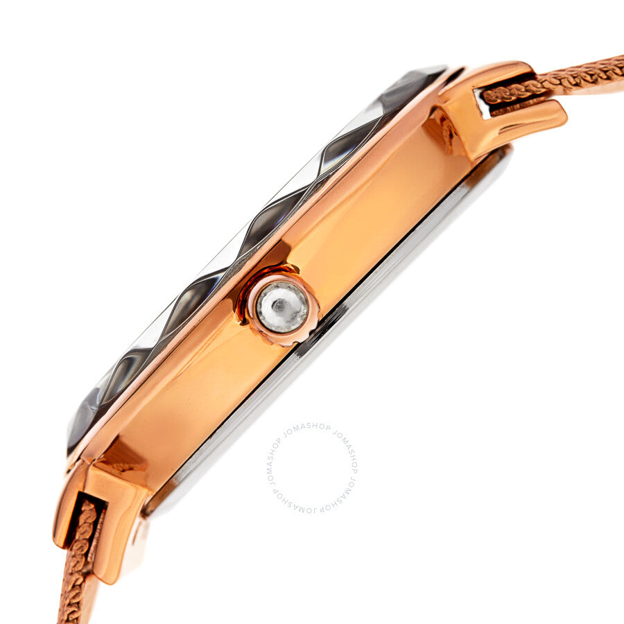 Akribos XXIV Quartz Diamond White Dial Ladies Watch AK1009RG - Dawson Watches #3