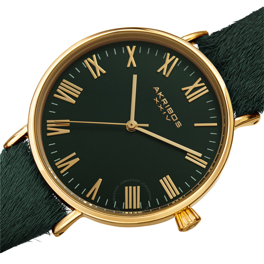 Akribos XXIV Quartz Green Dial Ladies Watch AK1081GN - Dawson Watches #2