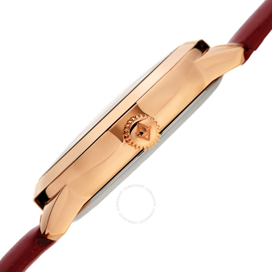 Akribos XXIV Quartz Red Crystal-set Dial Ladies Watch AK1089RD - Dawson Watches #3