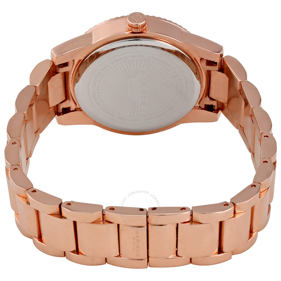 Akribos XXIV Rose Dial Rose Gold-tone Ladies Watch AK965RG - Dawson Watches #3
