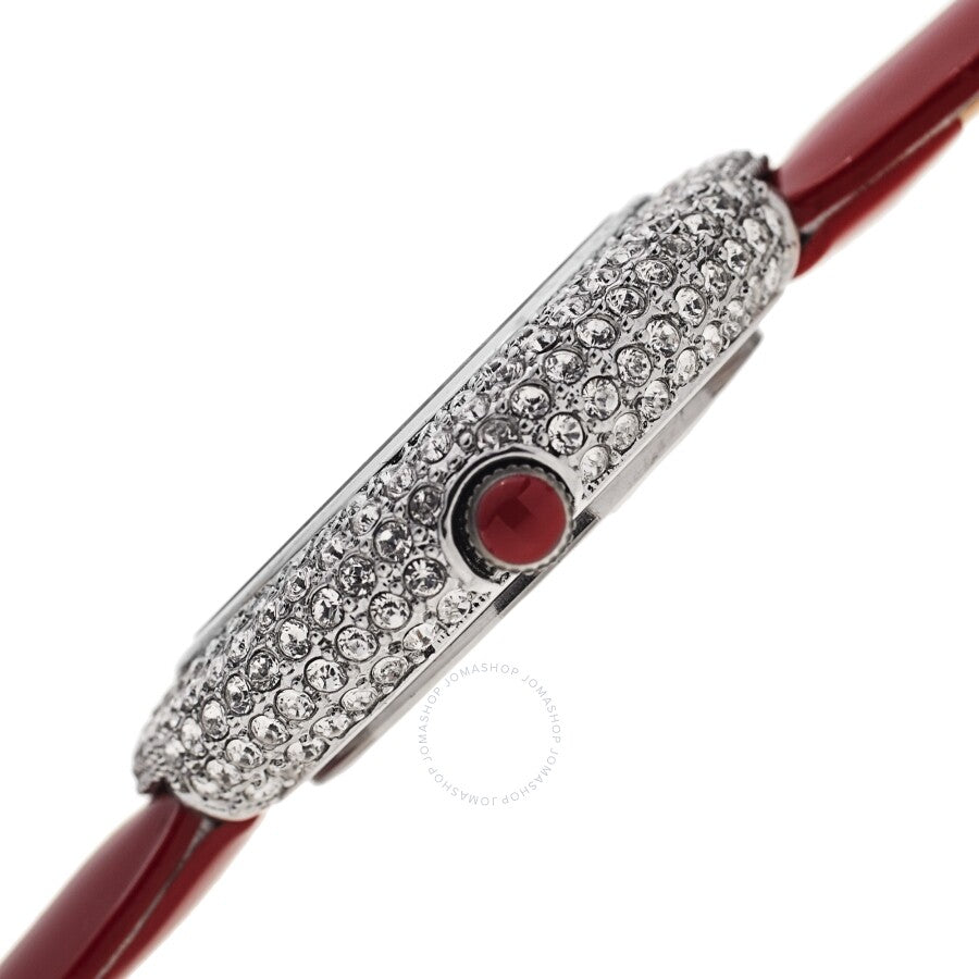 Akribos XXIV Quartz Crystal White Dial Ladies Watch AK1049RD - Dawson Watches #3