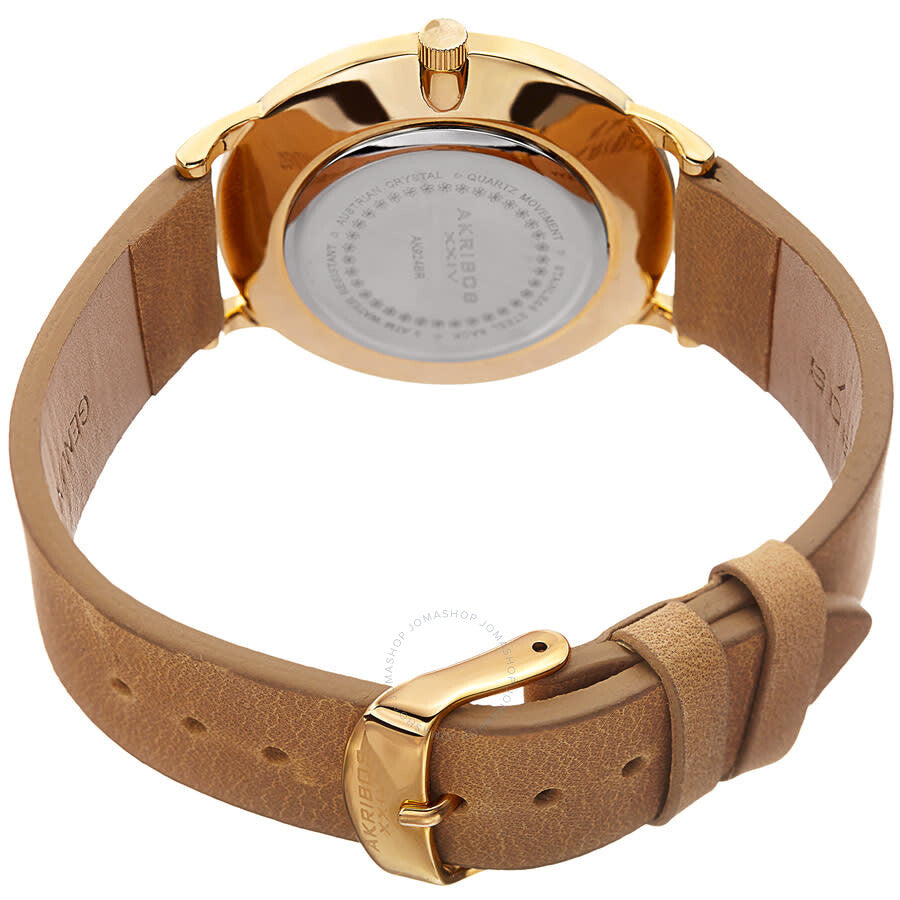 Akribos XXIV Womens Casual Quartz Silver Dial Ladies Watch P50157 - Dawson Watches #4