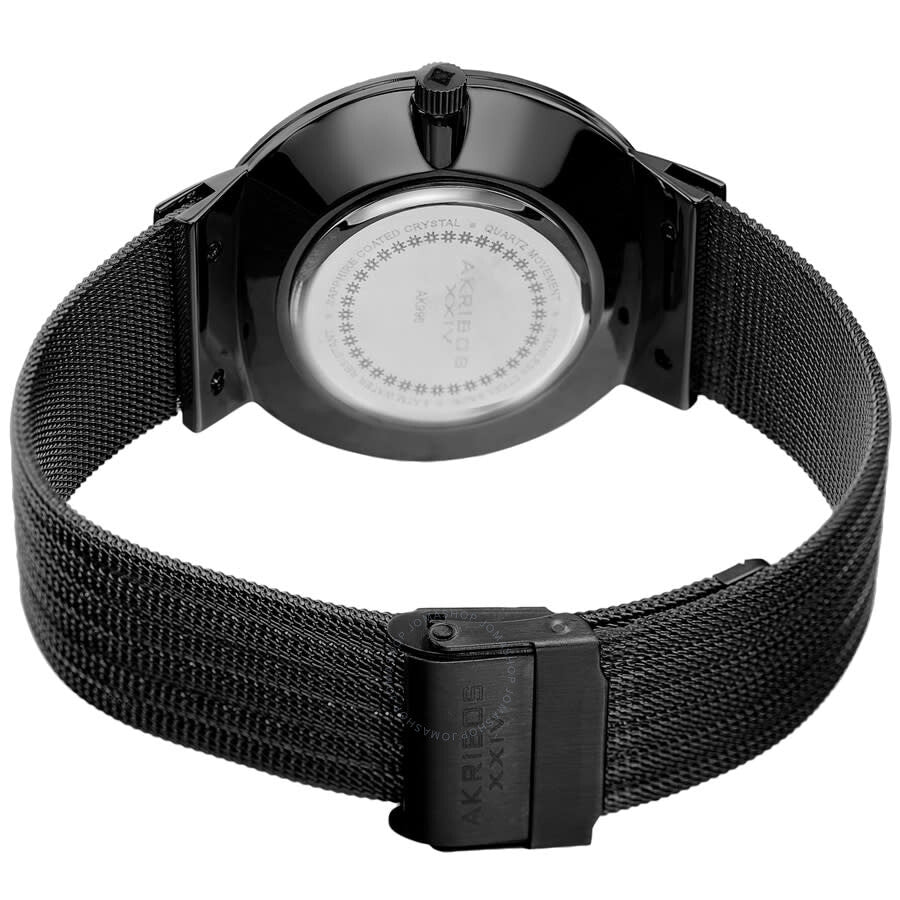 Akribos XXIV Womens Casual Quartz Silver Dial Men's Watch P50181 - Dawson Watches #4