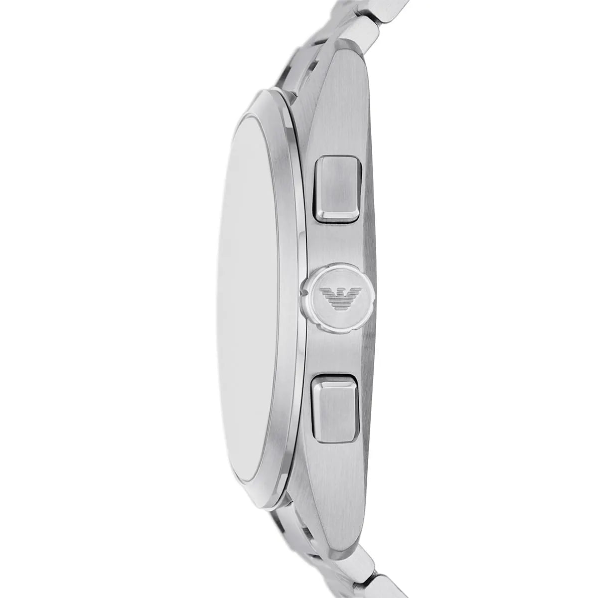 Emporio Armani Claudio Chronograph Blue Dial Silver Men's Watch - AR11541