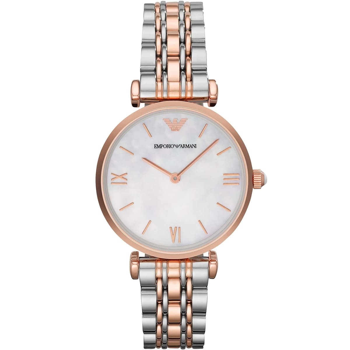 Emporio Armani Classic Mother Of Pearl Dial Women's Watch - AR1683