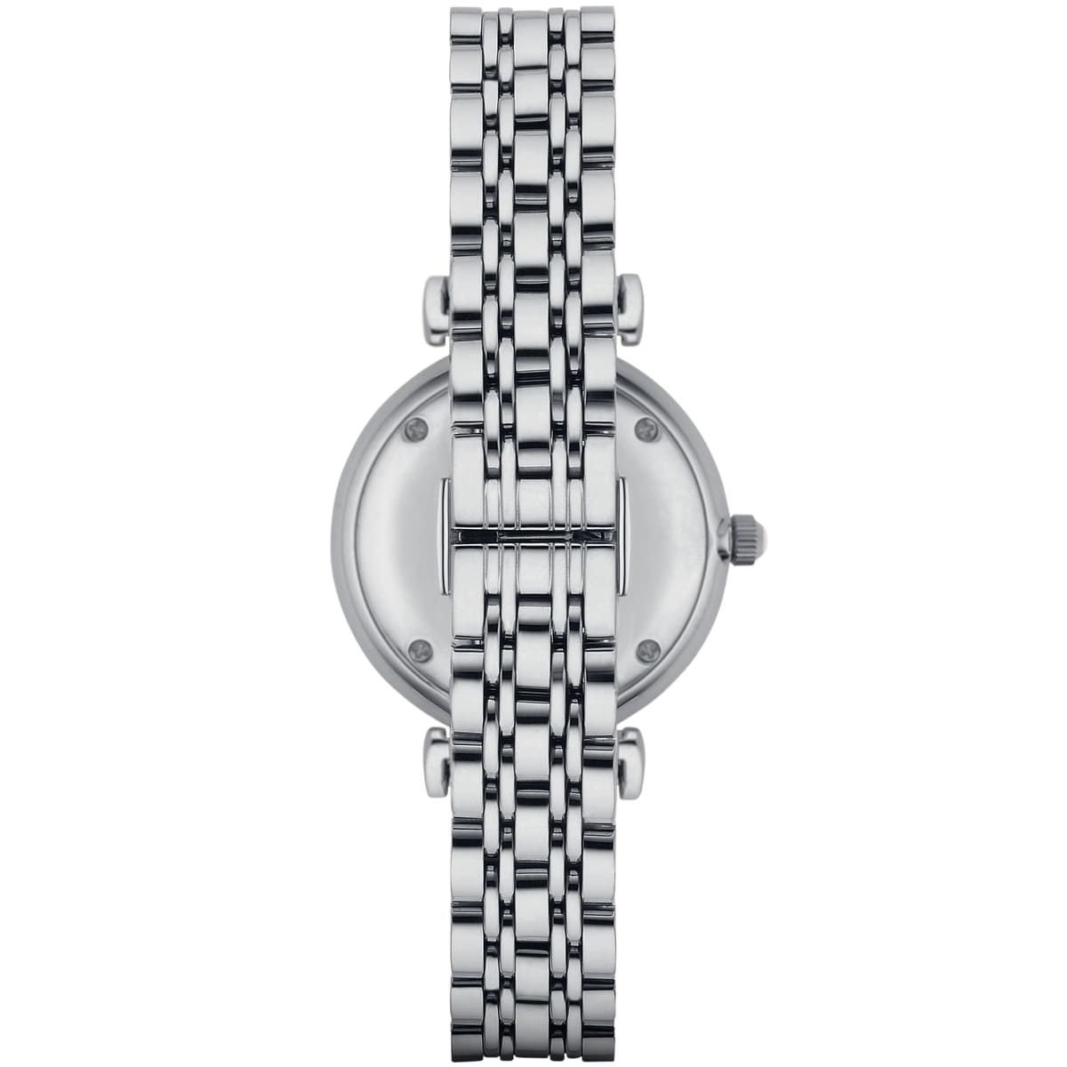 Emporio Armani Gianni T-Bar Silver Women's Watch - AR1908