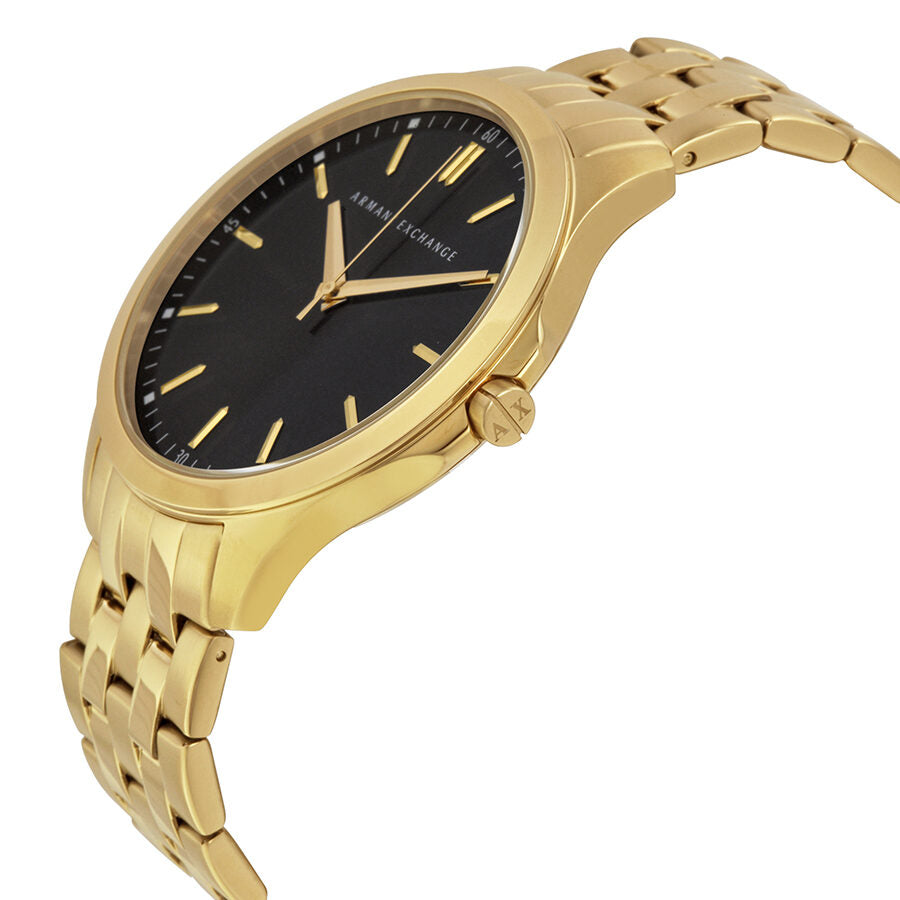 Armani Exchange Black Dial Gold-plated Men's Watch AX2145 - Dawson Watches #2