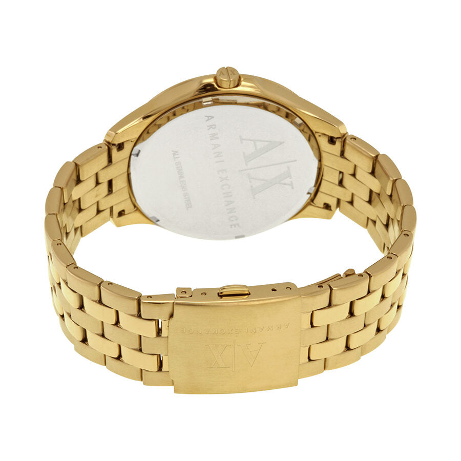 Armani Exchange Black Dial Gold-plated Men's Watch AX2145 - Dawson Watches #3