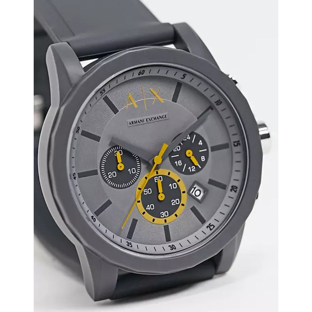 Armani Exchange Outer Banks Chronograph Grey Dial Men's Watch - AX7123