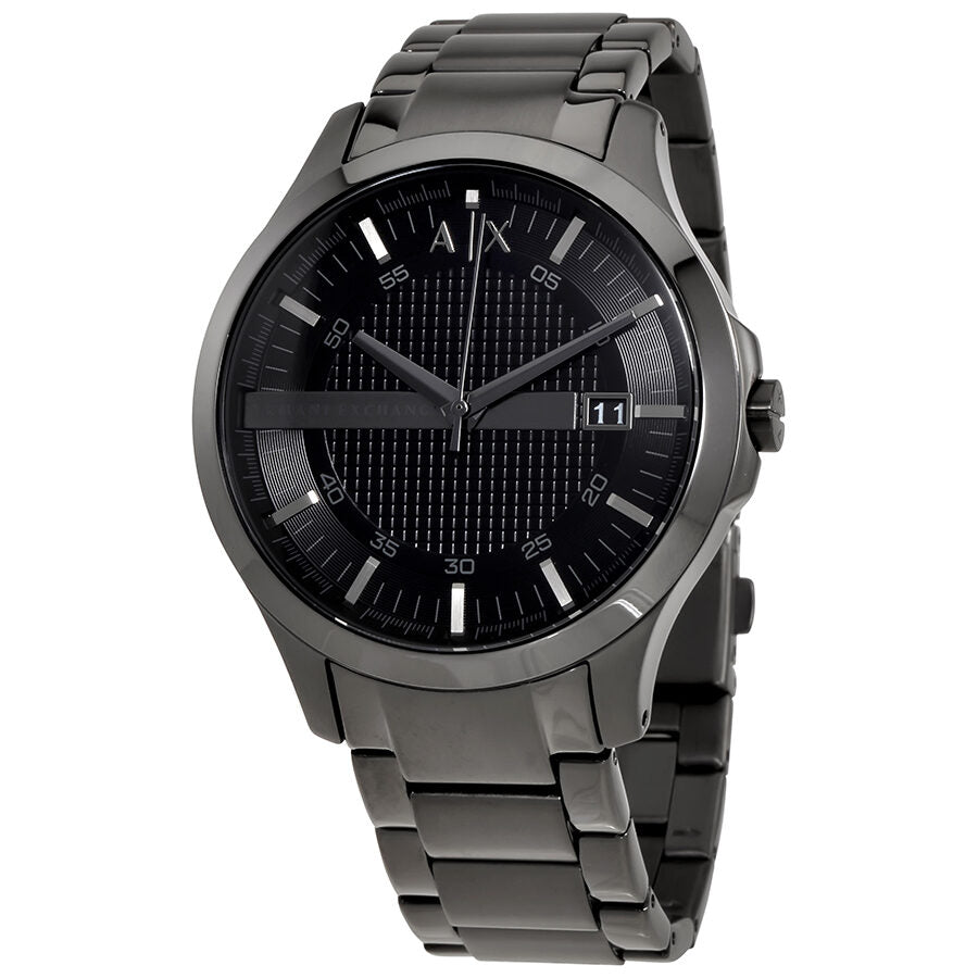 Armani Exchange Hampton Black Dial Men's Gift Set AX7101 - Dawson Watches