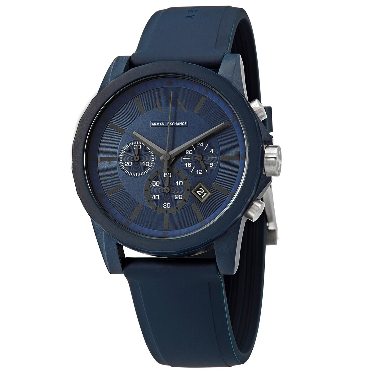 Armani Exchange Outerbanks Chronograph Blue Dial Men's Watch - AX7128