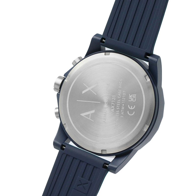 Armani Exchange Outerbanks Chronograph Quartz Blue Dial Men’s Watch AX7128 - Watch