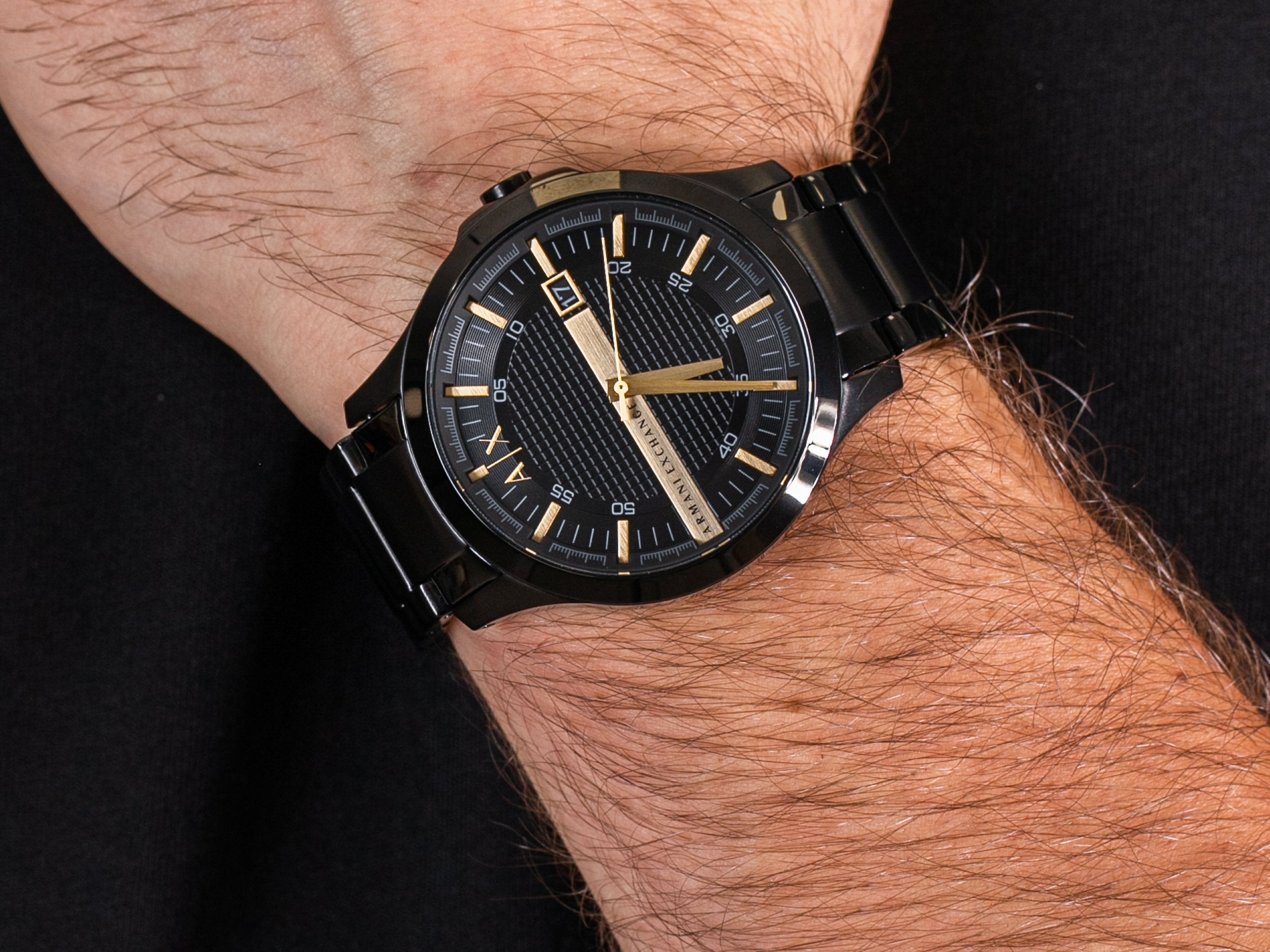 Armani Exchange Quartz Black Dial Men’s Watch AX2413 - Watch