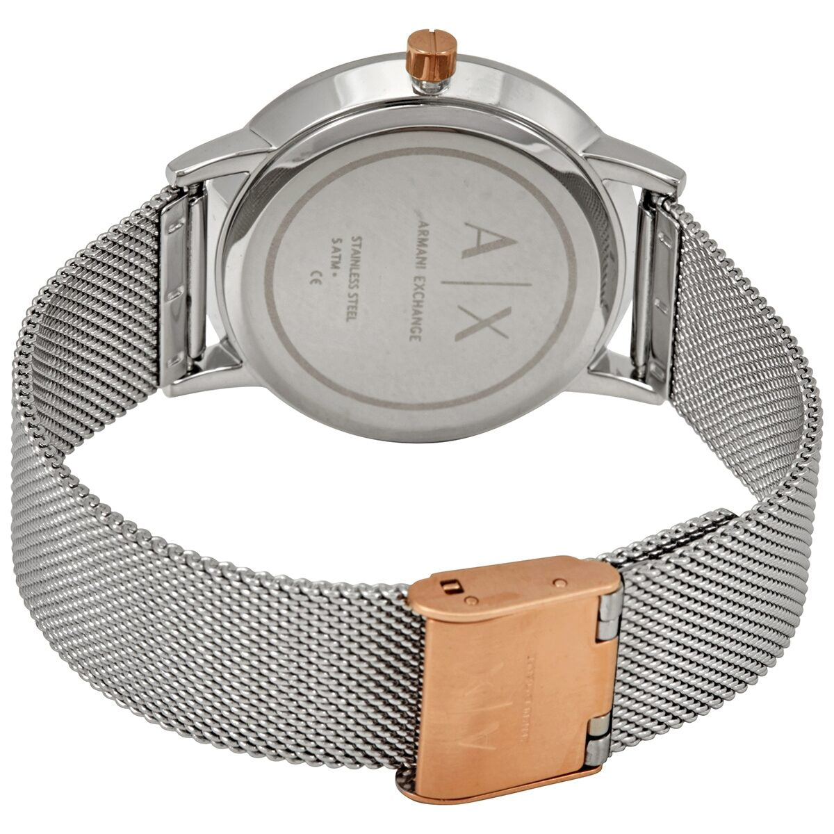 Armani Exchange Quartz Silver Dial Ladies Watch AX5537 - Dawson Watches #3
