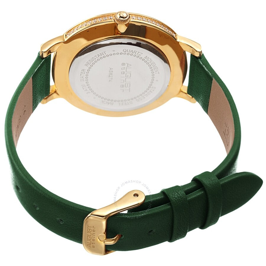 August Steiner AS8274GN White Dial Ladies Watch AS8274GN - Dawson Watches #4