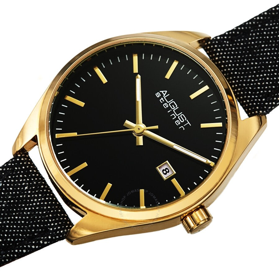 August Steiner Quartz Black Dial Ladies Watch AS8266BK - Dawson Watches #2