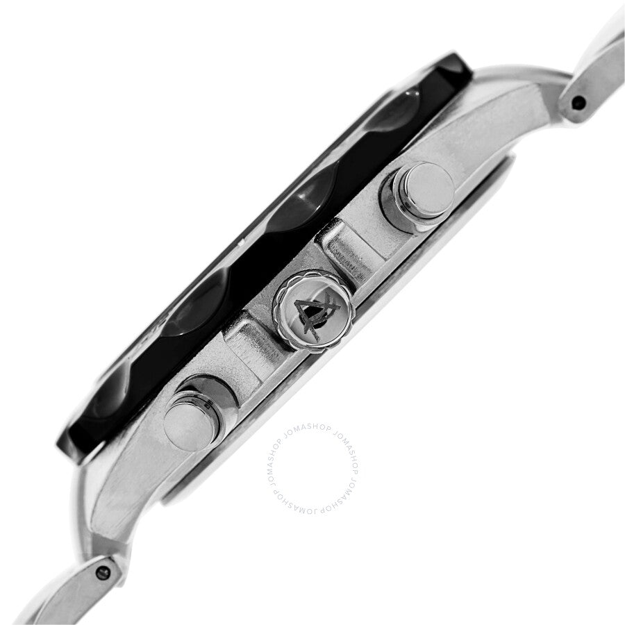 August Steiner Quartz Black Dial Men's Watch AS8161SSB - Dawson Watches #3