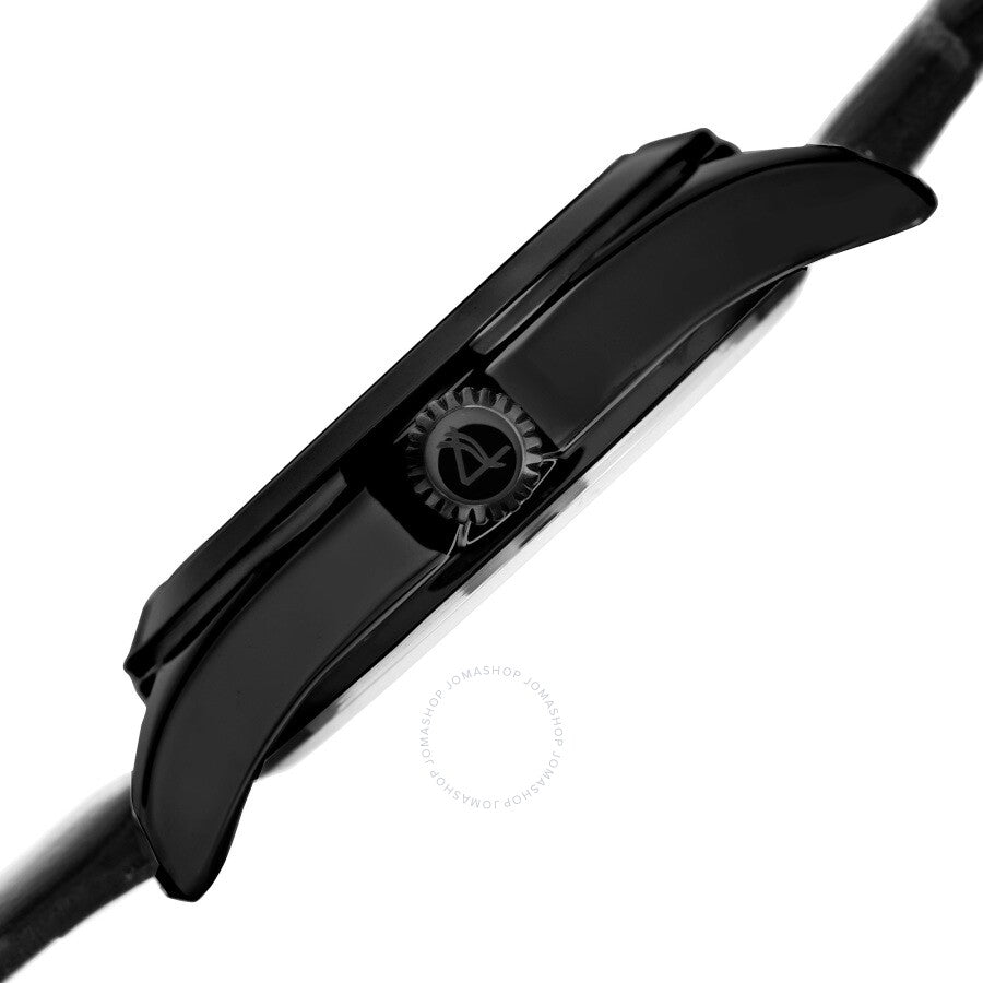 August Steiner Quartz Black Dial Men's Watch AS8203BK - Dawson Watches #3