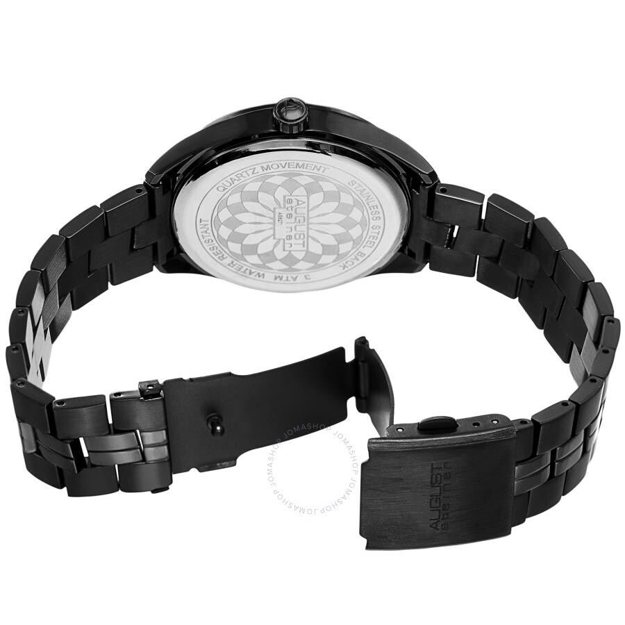 August Steiner Quartz Black Dial Men's Watch AS8271BK - Dawson Watches #4