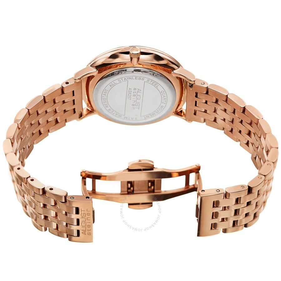 August Steiner Quartz Blue Dial Men's Watch AS8257RGBU - Dawson Watches #4