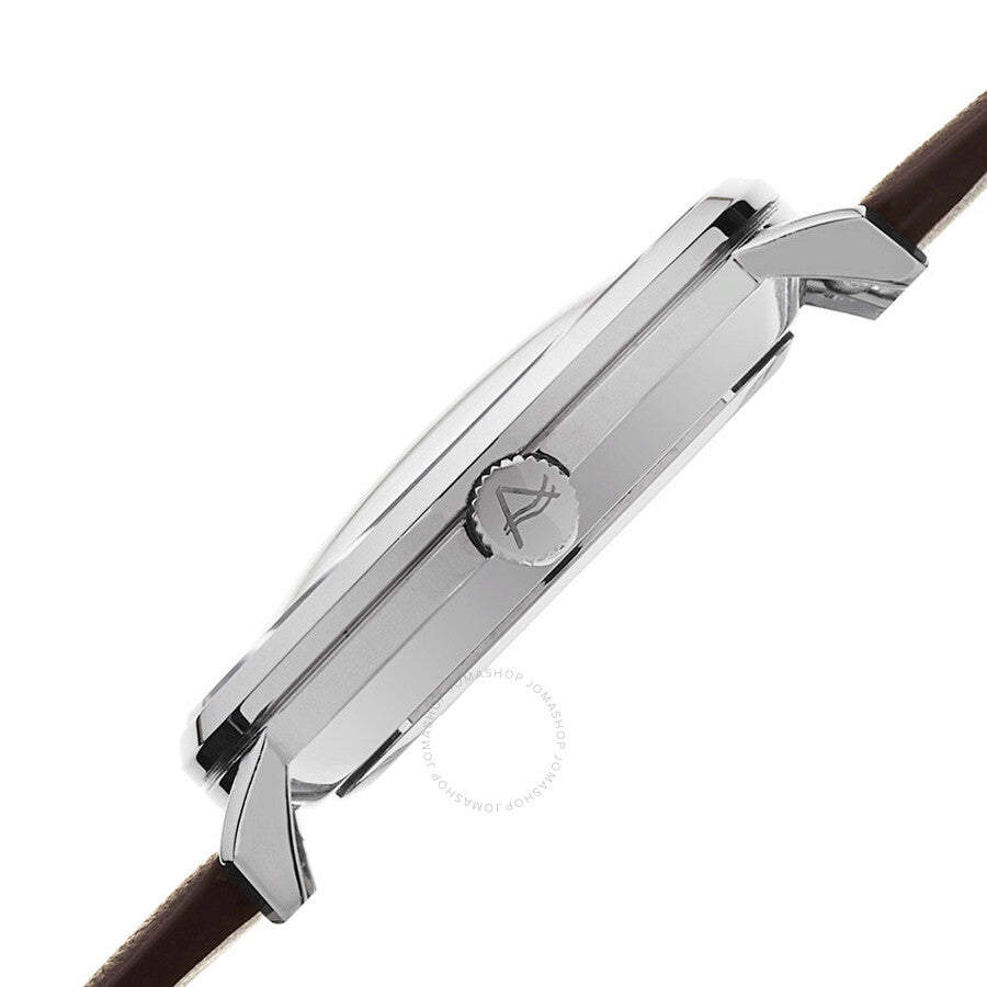 August Steiner Blue Dial Brown Leather Men's Watch AS8090BR - Dawson Watches #4