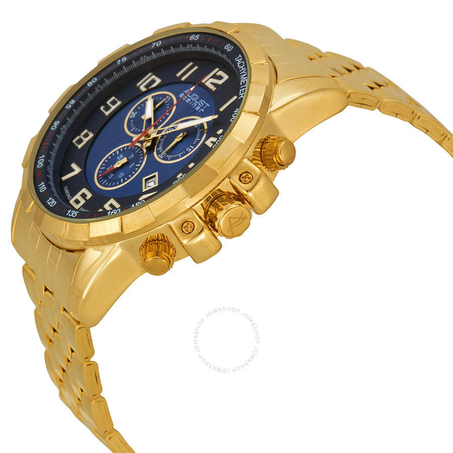 August Steiner Blue Men's Watch AS8118YG - Dawson Watches #2