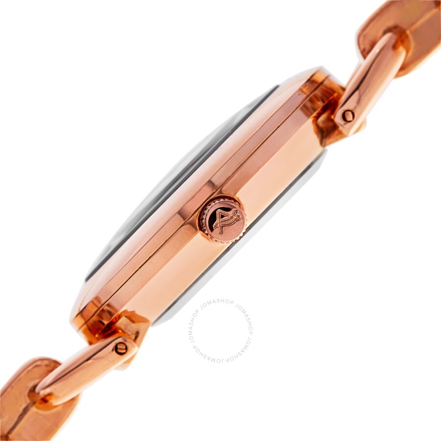 August Steiner Quartz Diamond Rose Dial Rose Gold-tone Ladies Watch AS8132RG - Dawson Watches #3