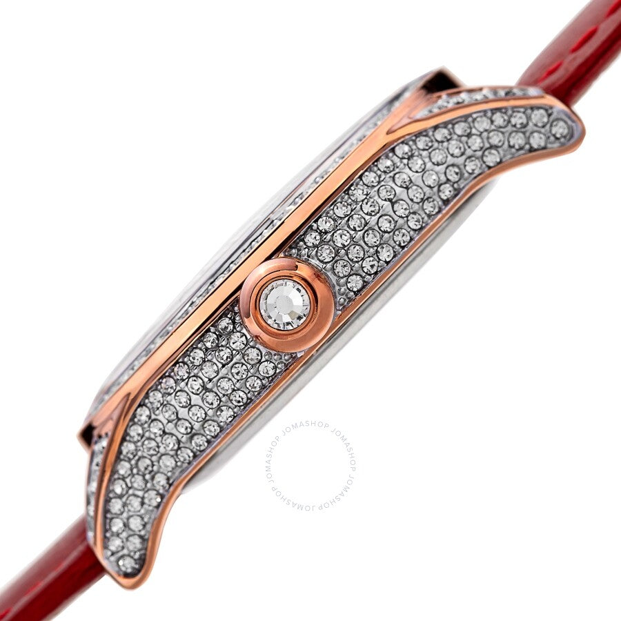 August Steiner Quartz Diamond White Dial Ladies Watch AS8188RD - Dawson Watches #3