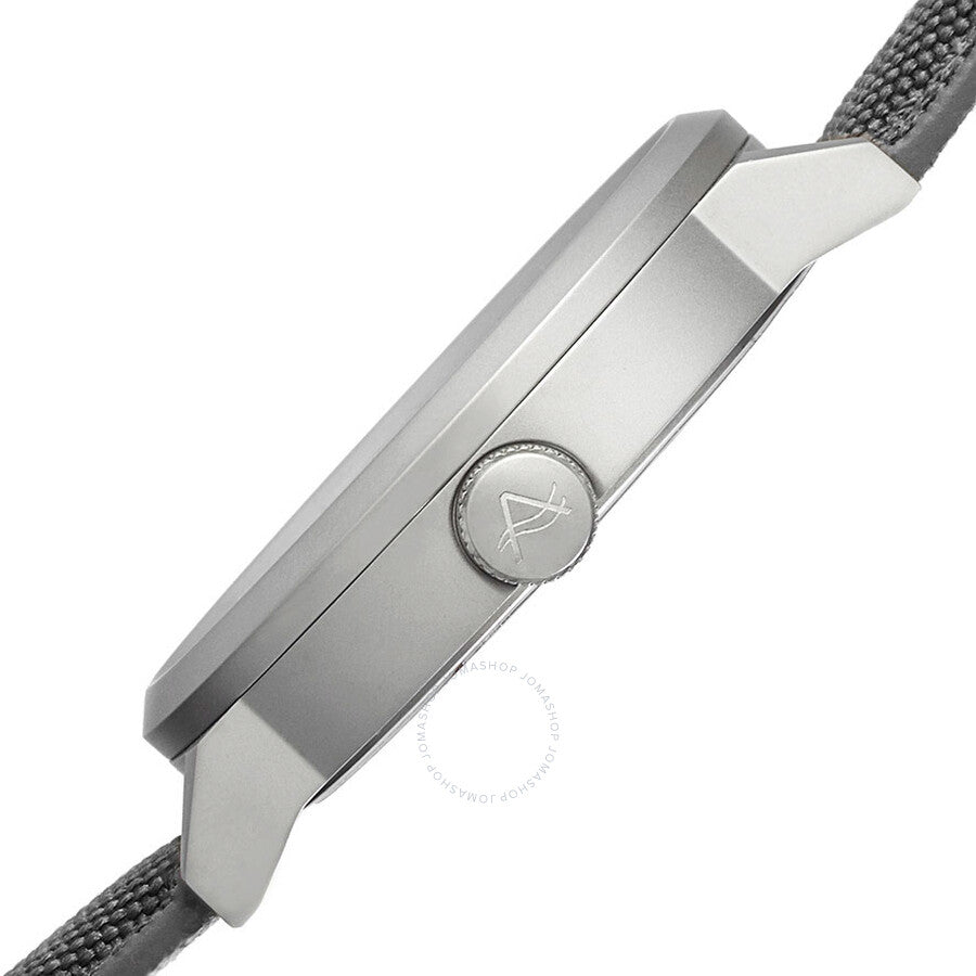 August Steiner Grey Dial Grey Canvas Men's Watch AS8088GY - Dawson Watches #4