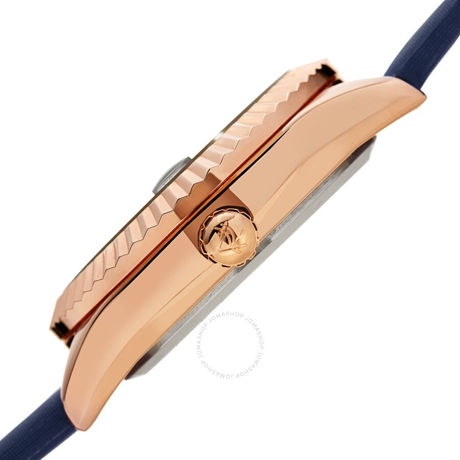 August Steiner Blue and Rose Gold Dial Ladies Watch AS8275BU - Dawson Watches #3