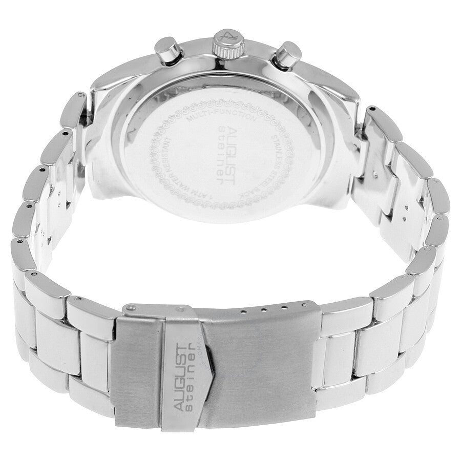 August Steiner Multi-Function Silver Dial Ladies Watch AS8087SS - Dawson Watches #3