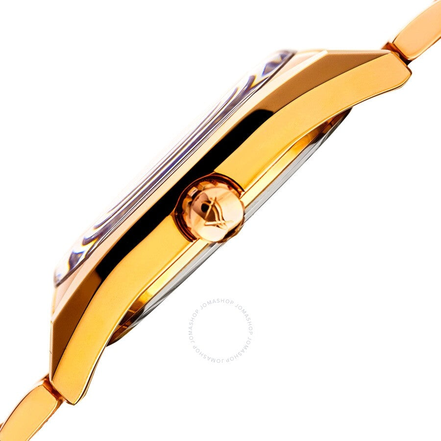 August Steiner Quartz Orange Dial Ladies Watch AS8235YGOR - Dawson Watches #3