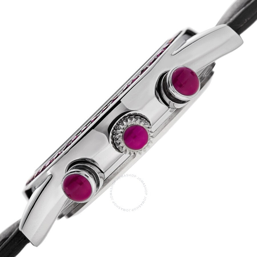 August Steiner Quartz Crystal Purple Dial Ladies Watch AS8236PK - Dawson Watches #3