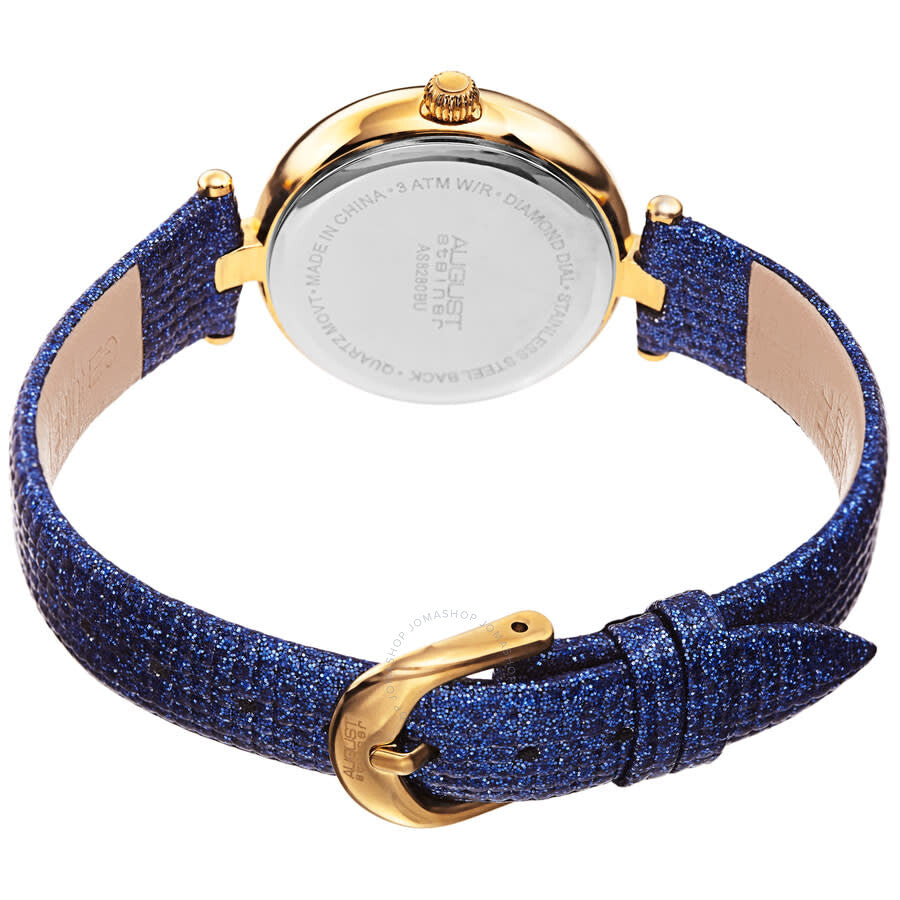 August Steiner Quartz Blue Dial Ladies Watch AS8280BU - Dawson Watches #4