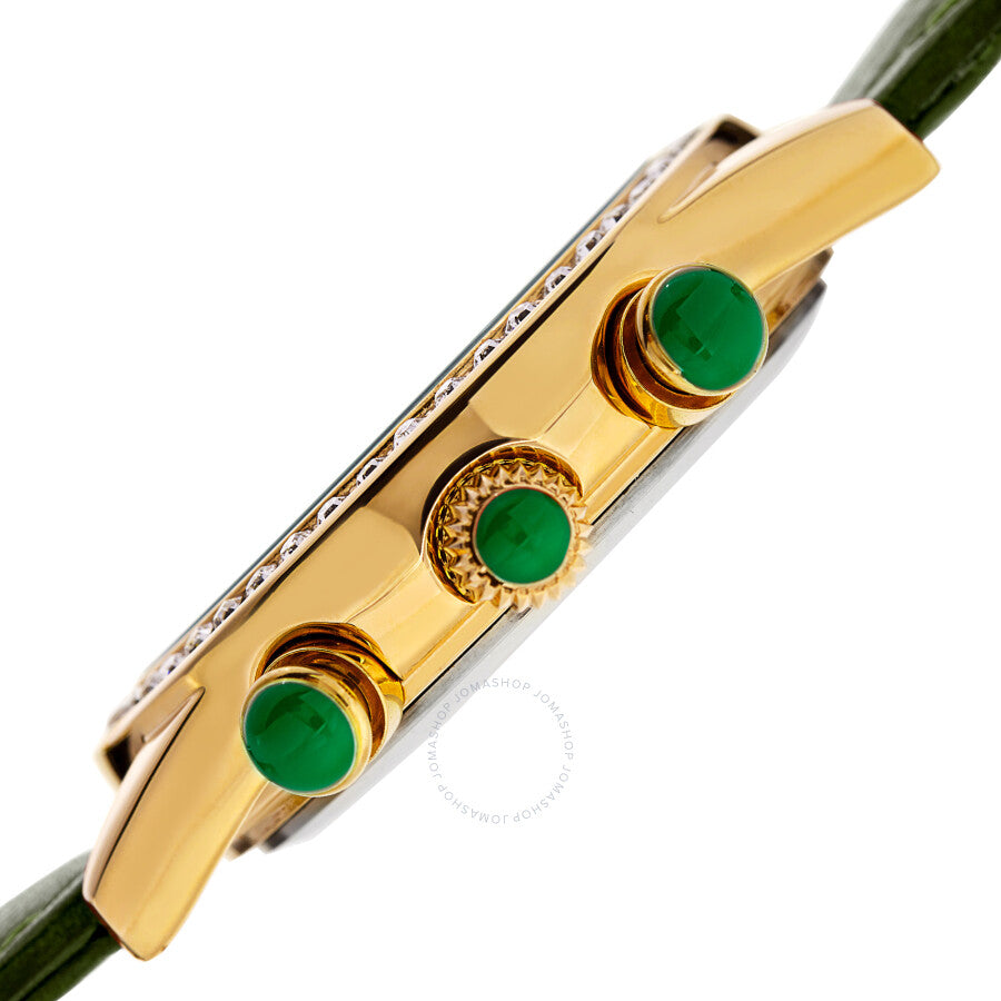 August Steiner Quartz Crystal Green Dial Ladies Watch AS8236GN - Dawson Watches #3
