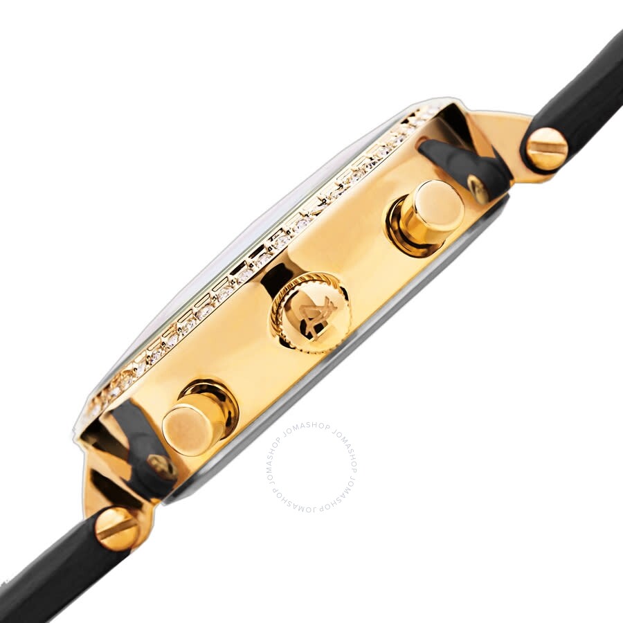 August Steiner Quartz Diamond Silver Dial Ladies Watch AS8288BK - Dawson Watches #3