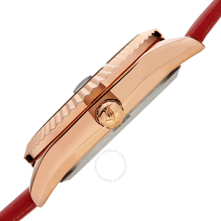 August Steiner Quartz Red Dial Ladies Watch AS8275RD - Dawson Watches #3