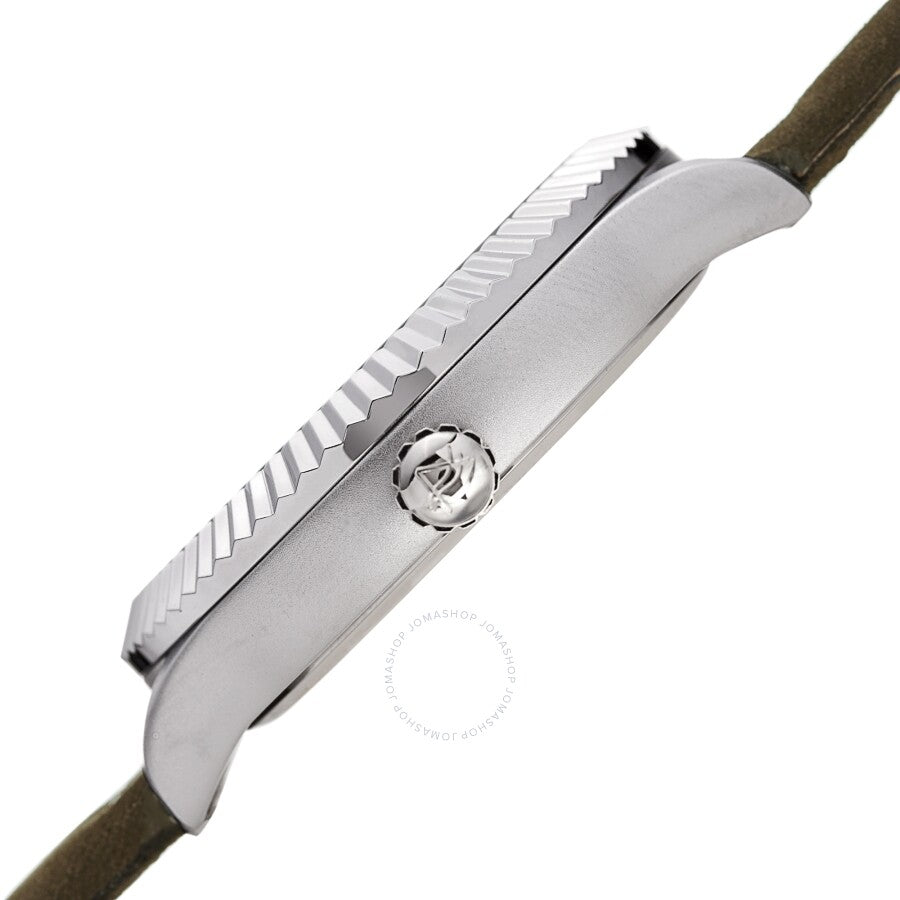 August Steiner Quartz Silver Dial Men's Watch AS8272GN - Dawson Watches #3