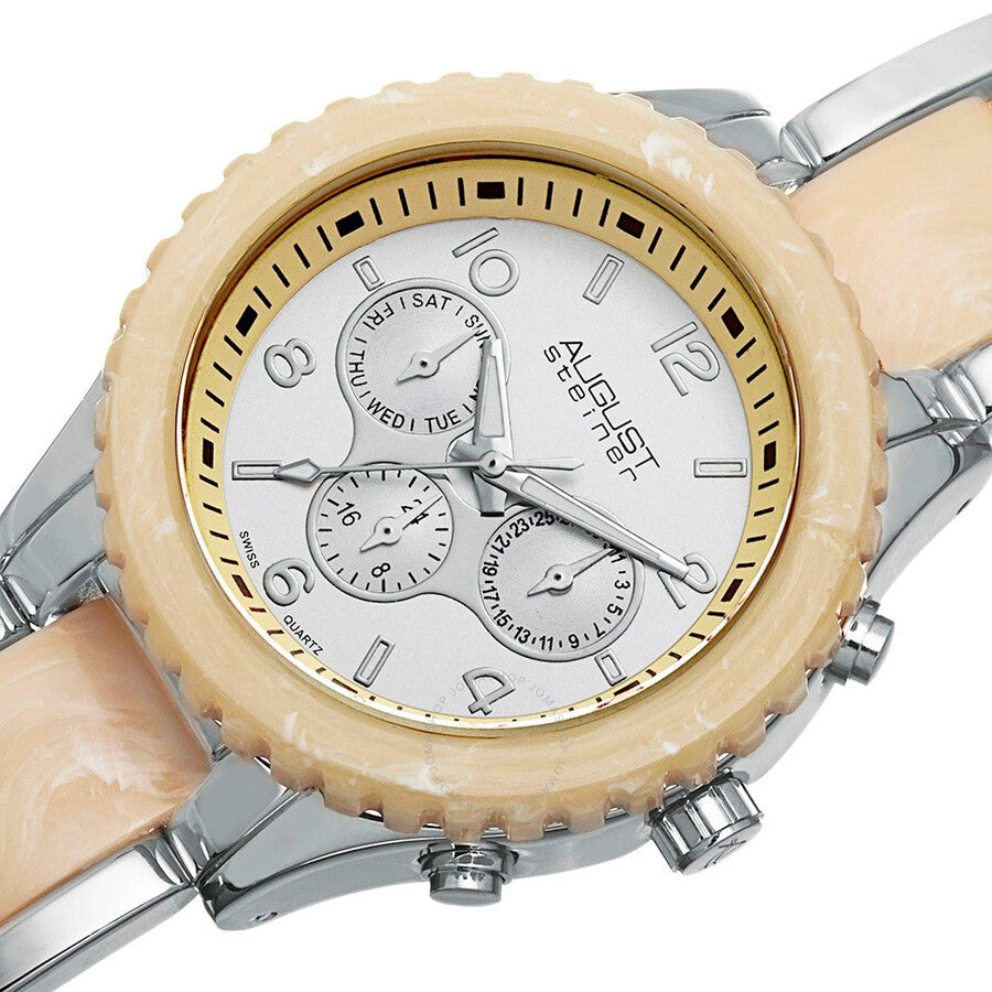 August Steiner Silver Dial Ladies Watch AS8093SS - Dawson Watches #2