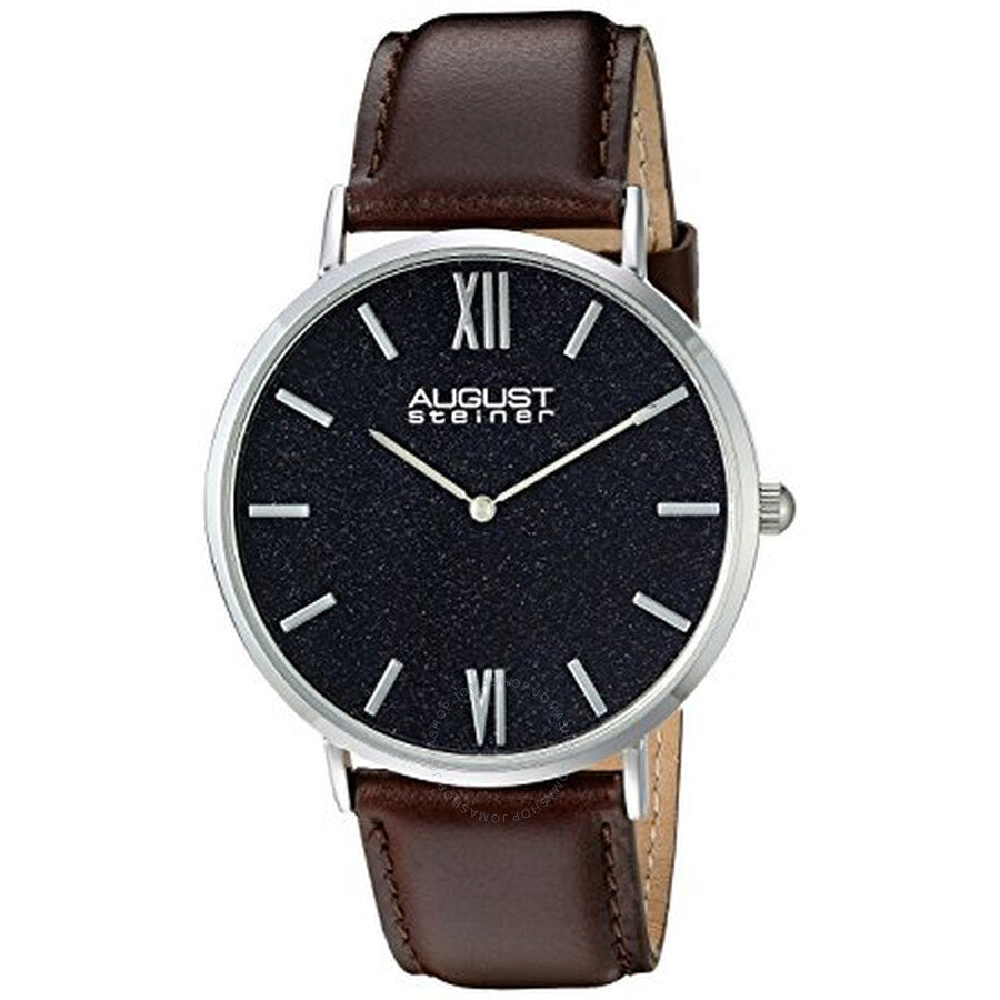 August Steiner Urbane Blue Sandstone Dial Men's Watch AS8211SSBU - The Watches Men & Co