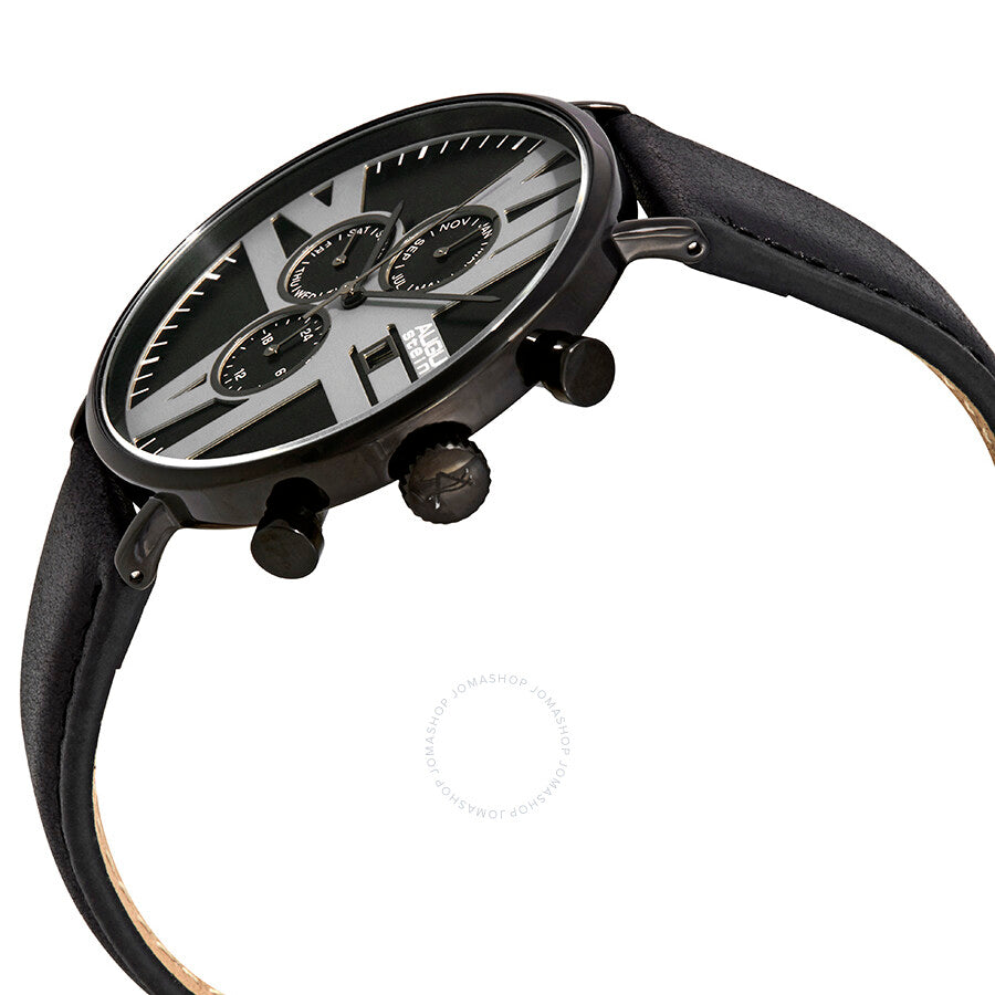 August Steiner Urbane Multifunction Black Dial Men's Watch AS8212BK - Dawson Watches #2