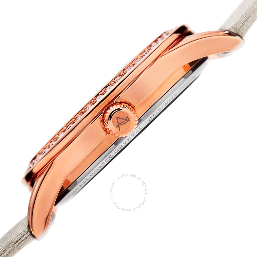 August Steiner Quartz Crystal White Dial Ladies Watch AS8176WTR - Dawson Watches #3